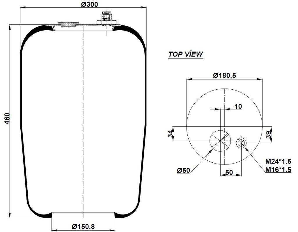 924187.21 P SÜSP.KÖRÜĞÜ PİSTONSUZ