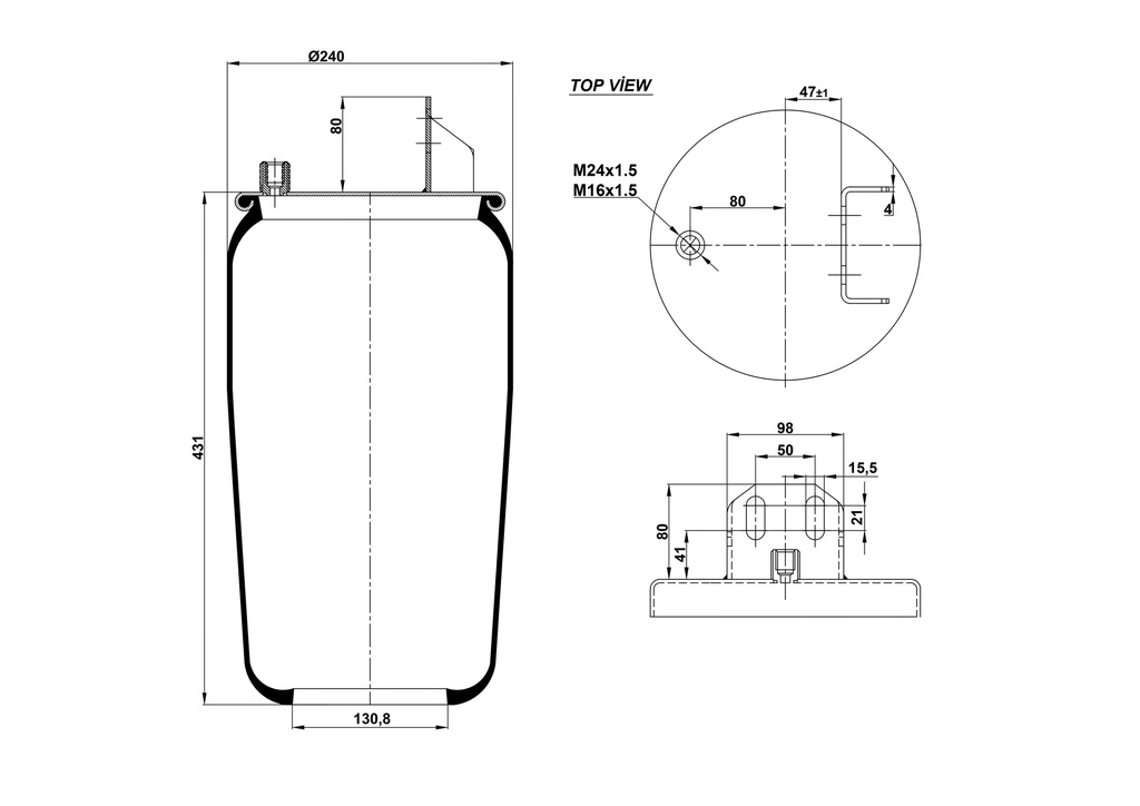 927803 P SÜSP.KÖRÜĞÜ PİSTONSUZ
