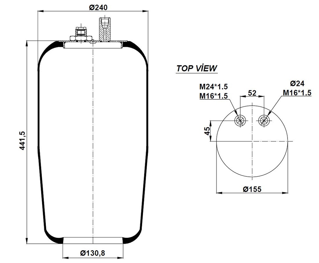 924390.02 P SÜSP.KÖRÜĞÜ PİSTONSUZ