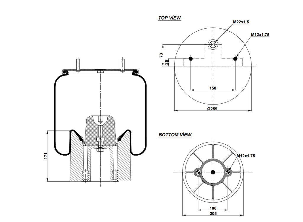924157.04 KPP SÜSP.KÖRÜĞÜ PLASTİK PİSTONLU