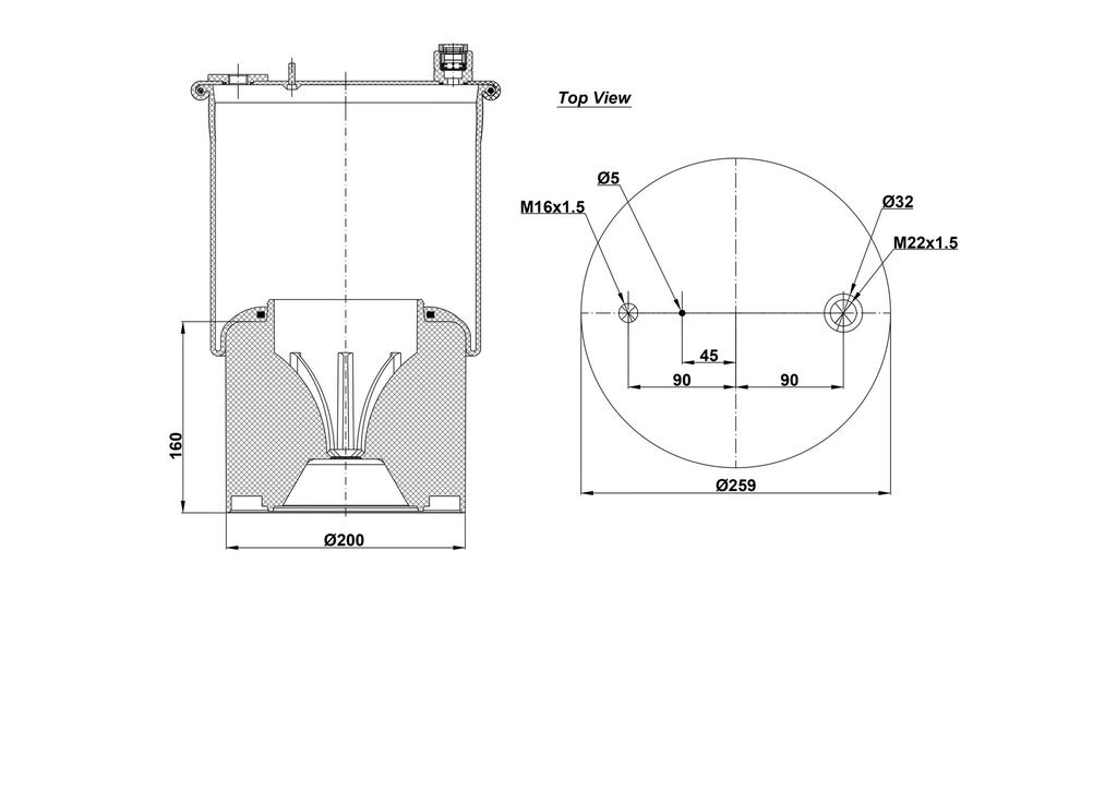 926122.01 KPP SÜSP.KÖRÜĞÜ PLASTİK PİSTONLU