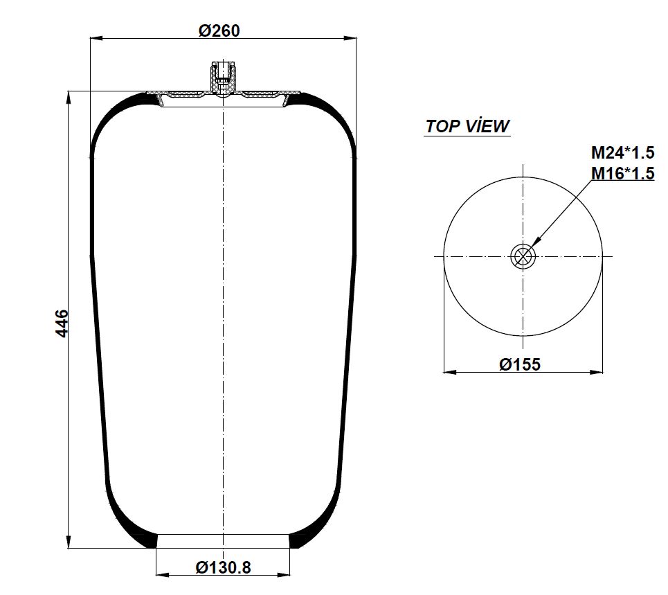 924757.01 P SÜSP.KÖRÜĞÜ PİSTONSUZ