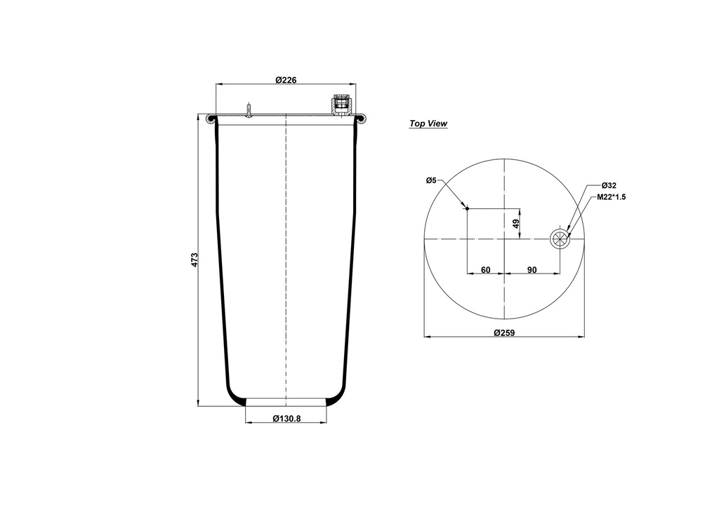 926122.02 P SÜSP.KÖRÜĞÜ PİSTONSUZ