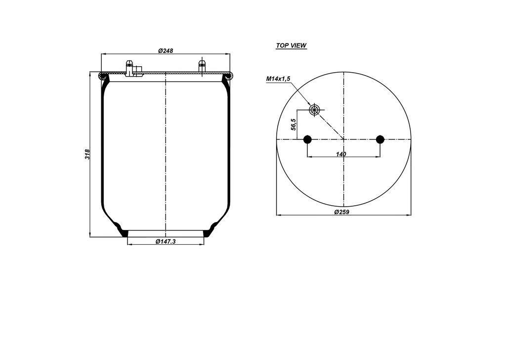 9230301 P SÜSP.KÖRÜĞÜ PİSTONSUZ