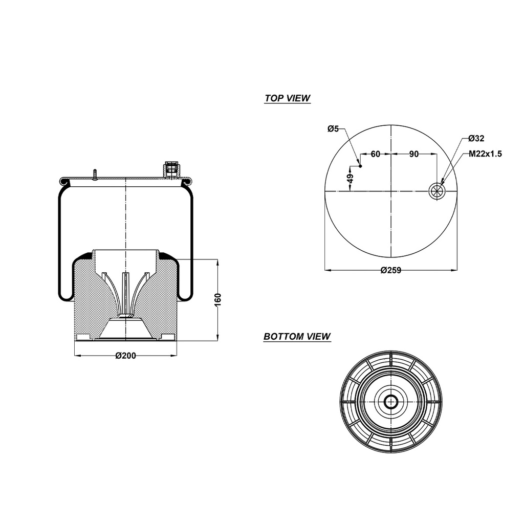 926173 KPP SÜSP.KÖRÜĞÜ PLASTİK PİSTONLU
