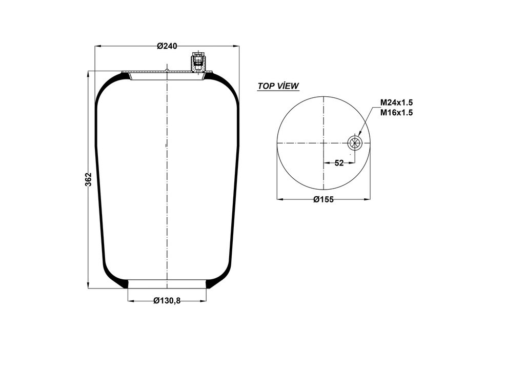 924391.21 P SÜSP.KÖRÜĞÜ PİSTONSUZ