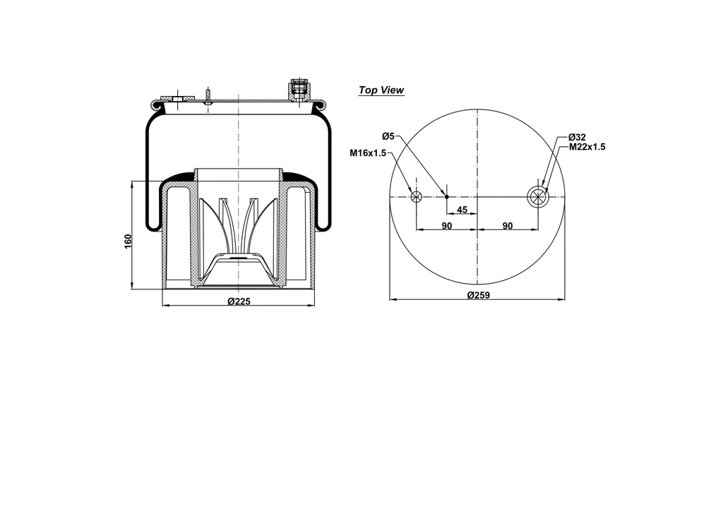926120.02 KPP SÜSP.KÖRÜĞÜ PLASTİK PİSTONLU