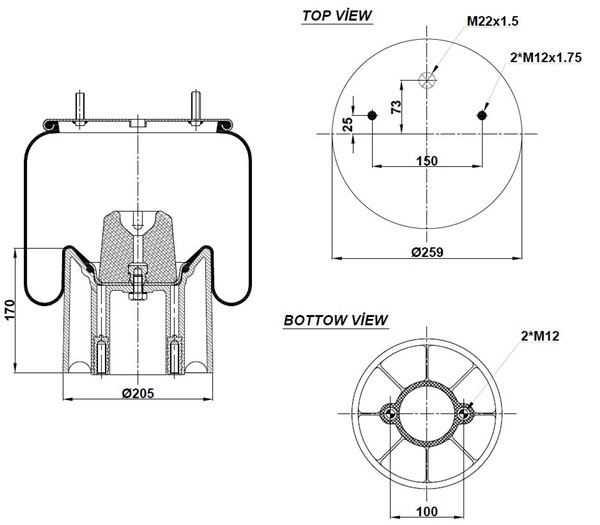 924157 KPP SÜSP.KÖRÜĞÜ PLASTİK PİSTONLU