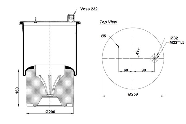 926122.02 KPP SÜSP.KÖRÜĞÜ PLASTİK PİSTONLU
