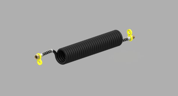 COILED AIRE MANGUERA