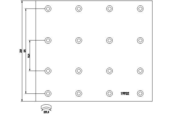 REM LINING SET SCANIA