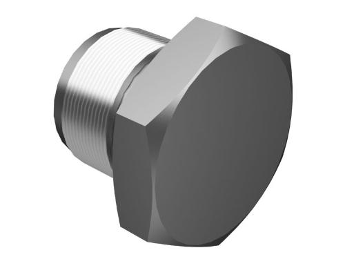1 1/8-12 ROSCA HEX-ACCIONAMIENTO PLUG