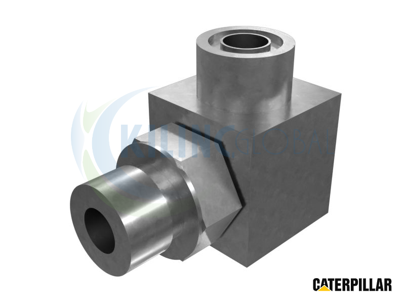 3/4-16 X 13/16-16 SCHROEFDRAAD 90-DEGREE ELBOW ADAPTER