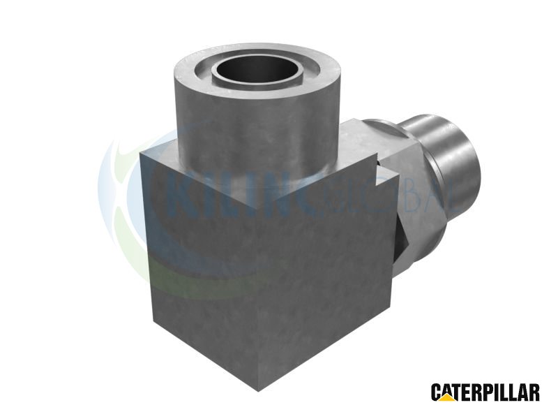 Hexagonal Hydraulic Fluid 90 Degree Elbow Adapter