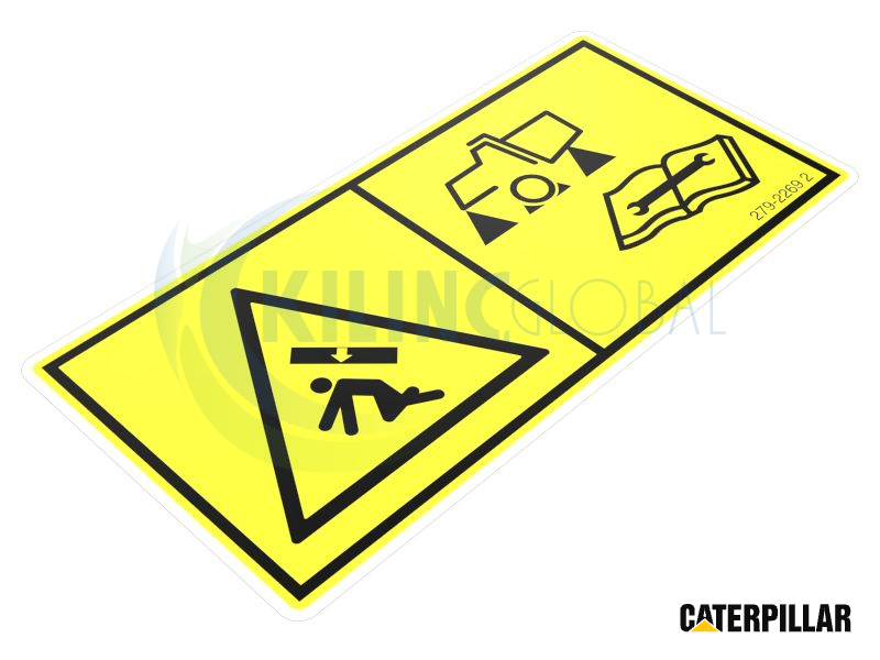 200MM ДЛИННЫЙ CRUSH HAZARD WARNING FILM