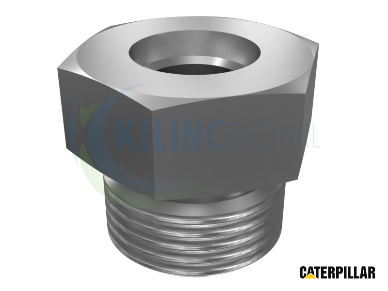 3/4-16 X 7/16-20 HEX CULATA STRAIGHT O-ANILLO ADAPTER