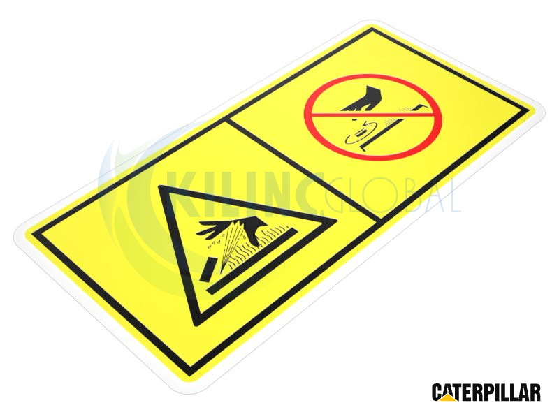 UNDER DRUK WARNING DECAL FILM