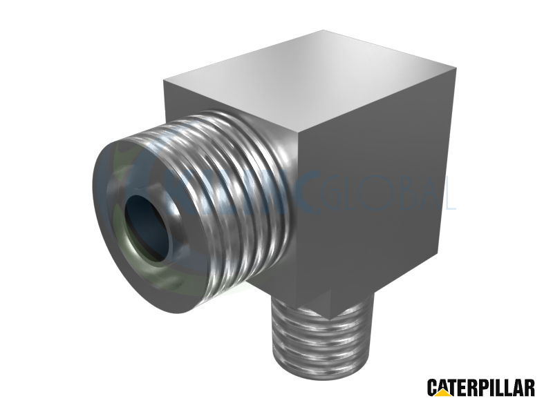 11/16-16 X 1/4-18 NPTF 90 Degrees Elbow Adapter
