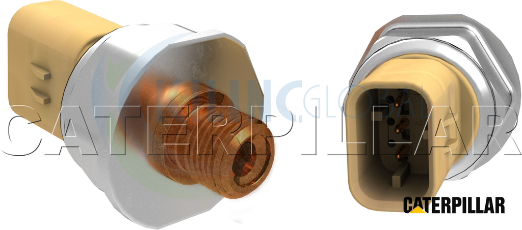 3-Pin Heavy-Duty 472kPa Pressure Sensor