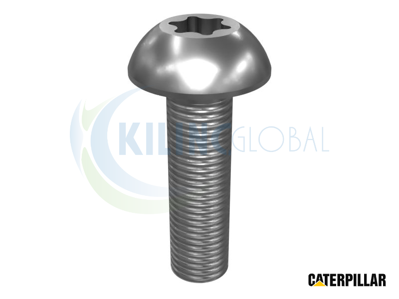 M10-1.5 X 35MM ROUNDED PAN CULATA HEXALOBULAR TORNILLO