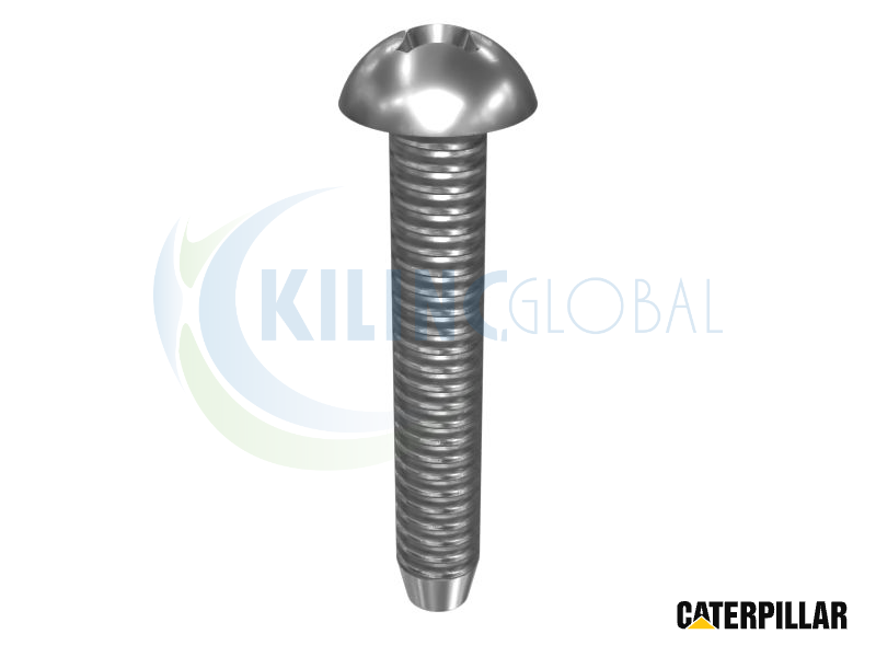 NO. 8 (.164)"-18 X 31/32" ROUNDED PAN ГОЛОВКА CROSS SLOT ВИНТ
