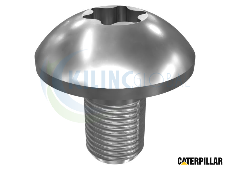 M6-1 X 10MM ROUNDED PAN ГОЛОВКА HEXALOBULAR ВИНТ