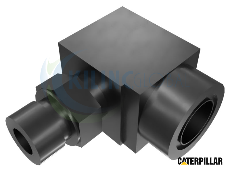 26.99mm Hexagonal Fluid Carrying 90 Degree Elbow Adapter