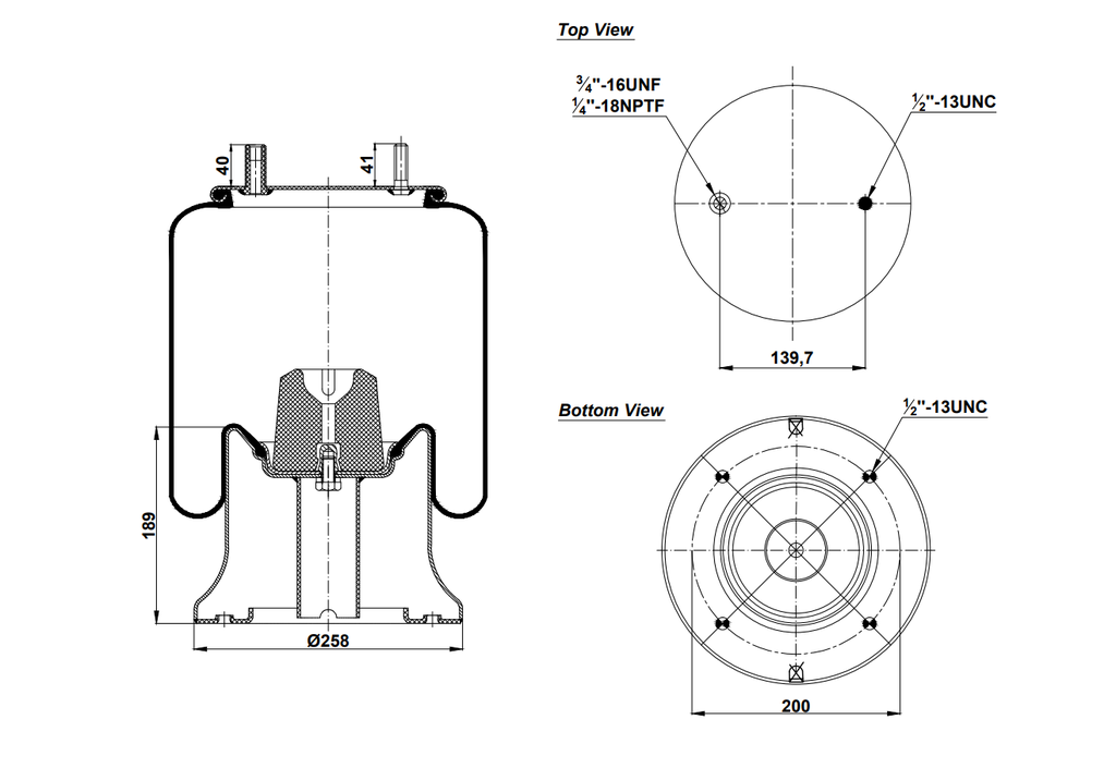 924159-07 C Air Spring Steel Piston