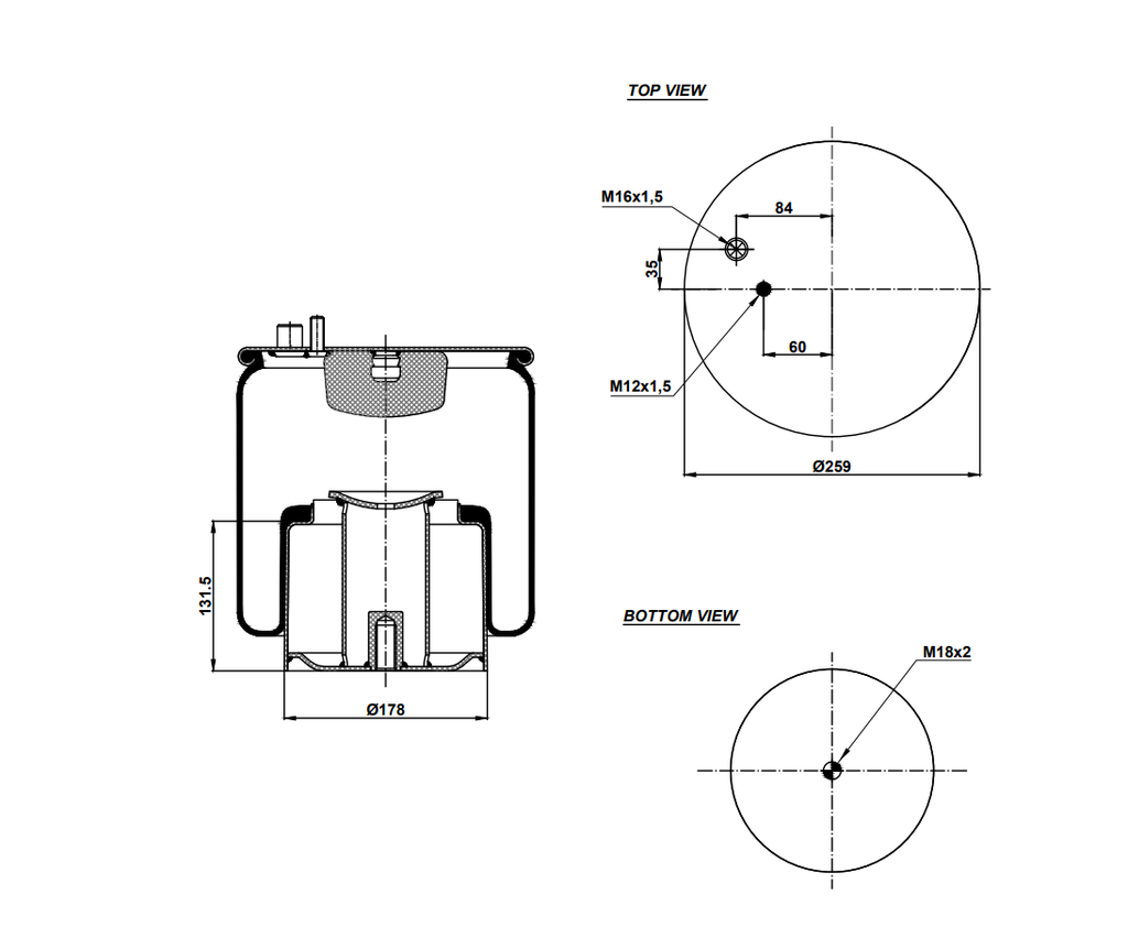 924885 C COUSSIN D'AIR PISTON ACIER
