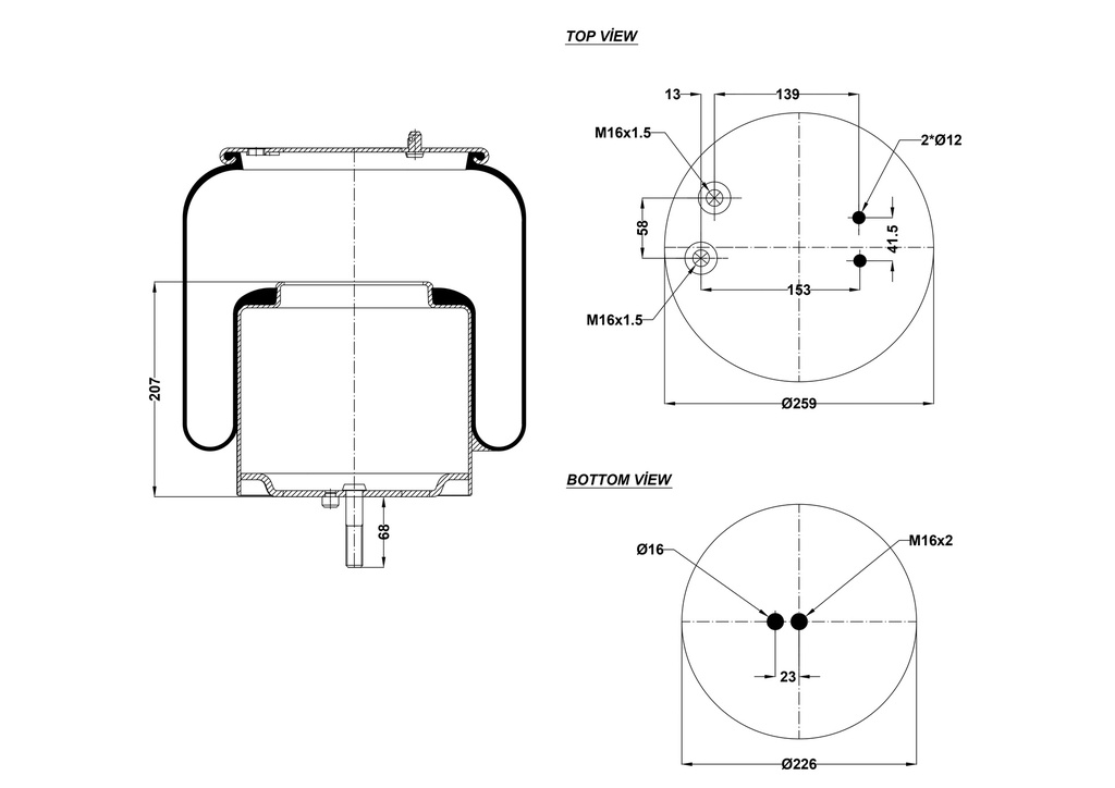 924933 C COUSSIN D'AIR PISTON ACIER