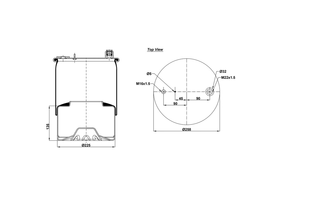 926126-02 C COUSSIN D'AIR PISTON ACIER