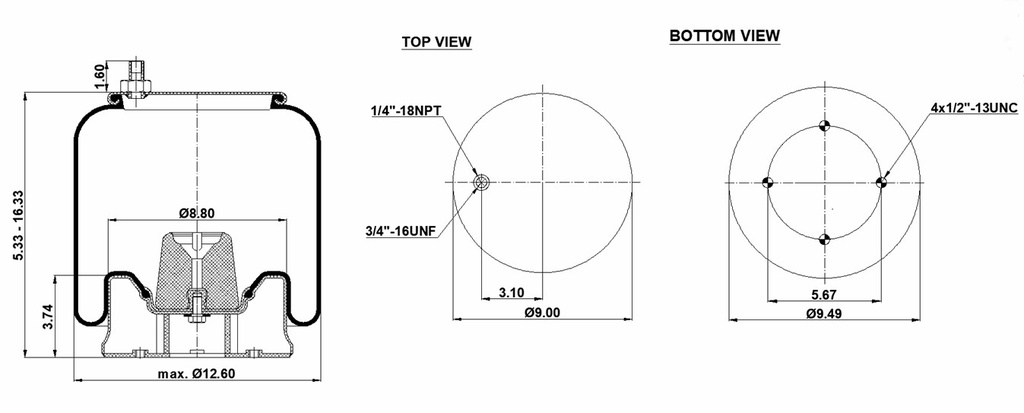 929270 C COUSSIN D'AIR PISTON ACIER