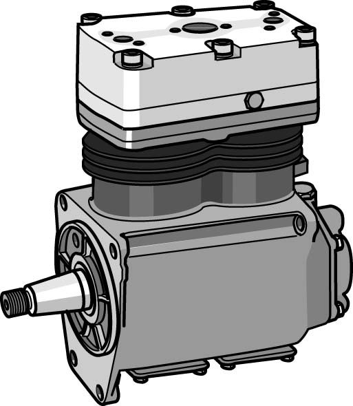 AIR BRAKE COMPRESSOR