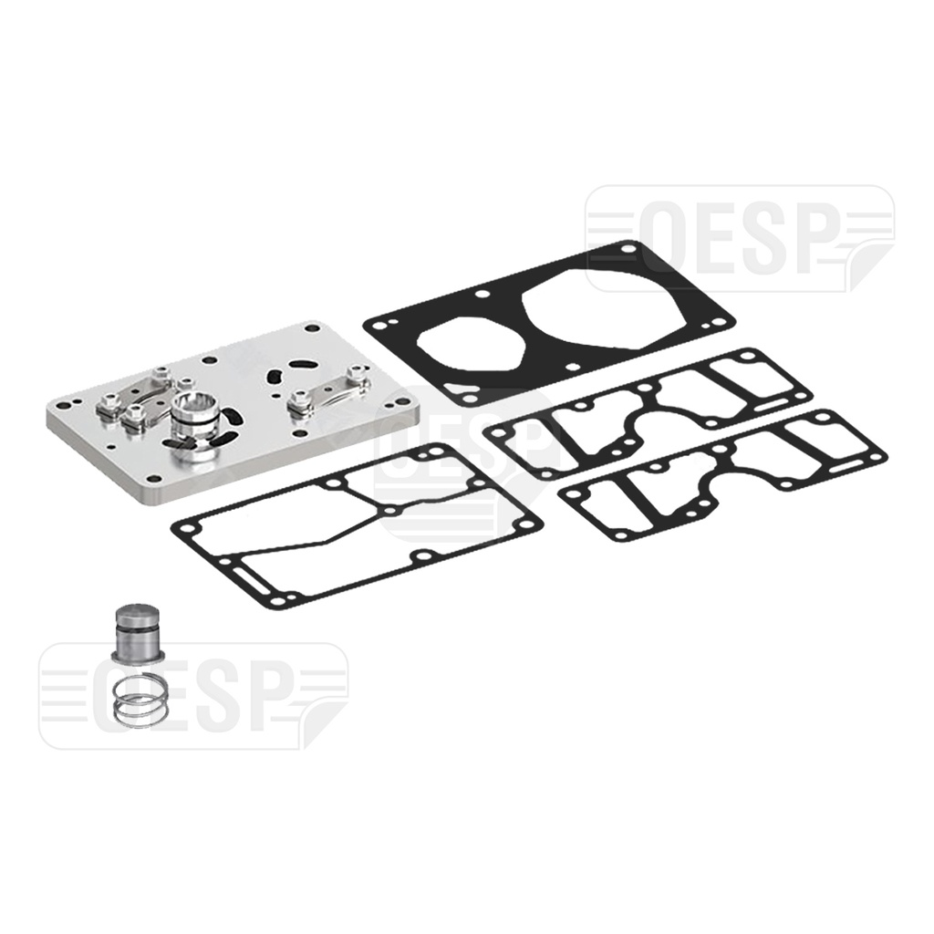 AIR COMPR. CYLINDER HEAD PLATE KIT