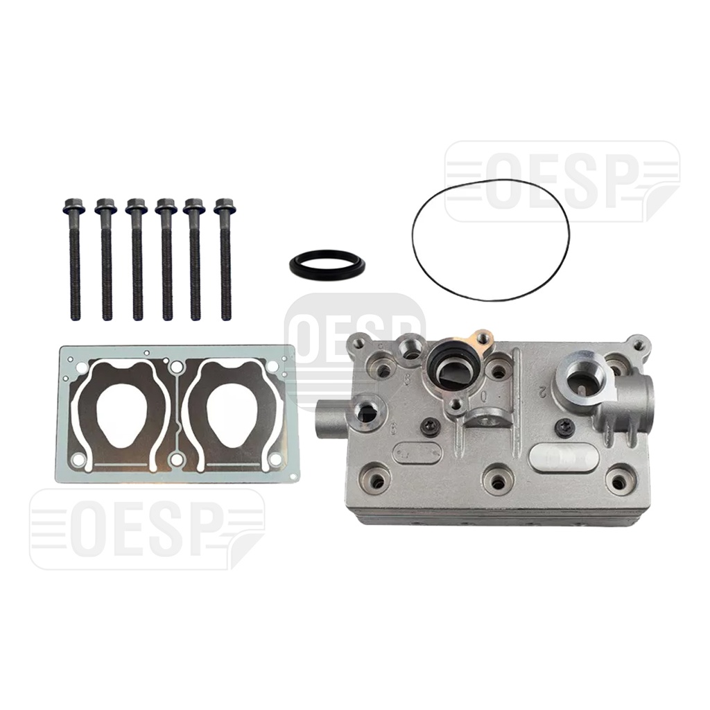 AIR COMPRESSOR CYLINDER HEAD W/O PLATE
