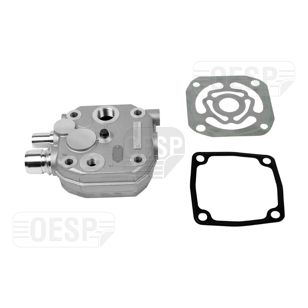 CULATA CON KIT DE PLACA, COMPRESOR