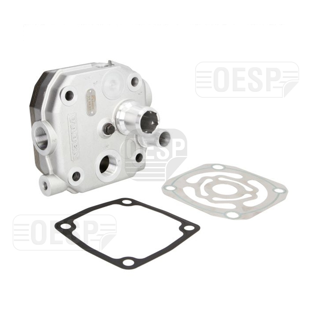 CYLINDER HEAD WITH PLATE KIT, COMPRESSOR