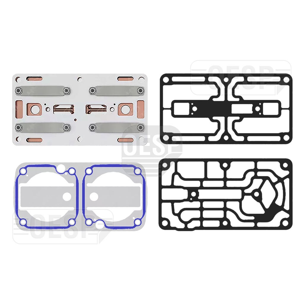 PLAATSET, COMPRESSOR