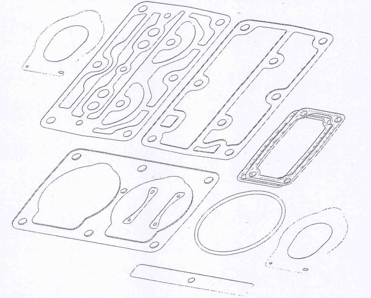 REPARATIESET W/O BUS, COMPRESSOR