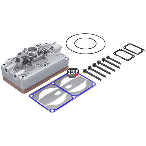 AIR COMPR.CYLINDER HEAD PLATE KIT