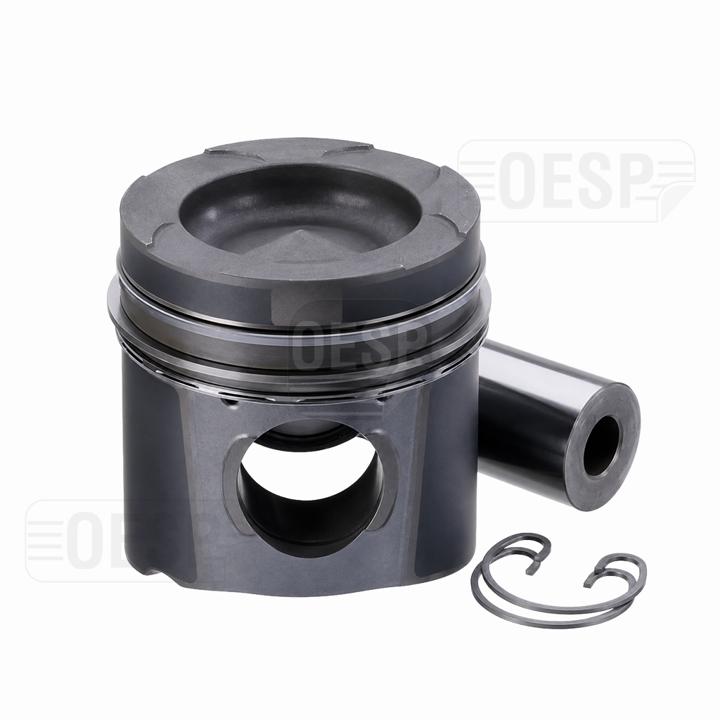 MOTOR PISTON WITH RING 128 MM.