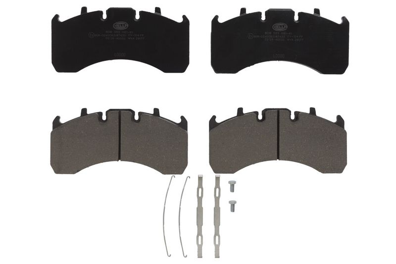 BRAKE DISC PAD WVA 29169