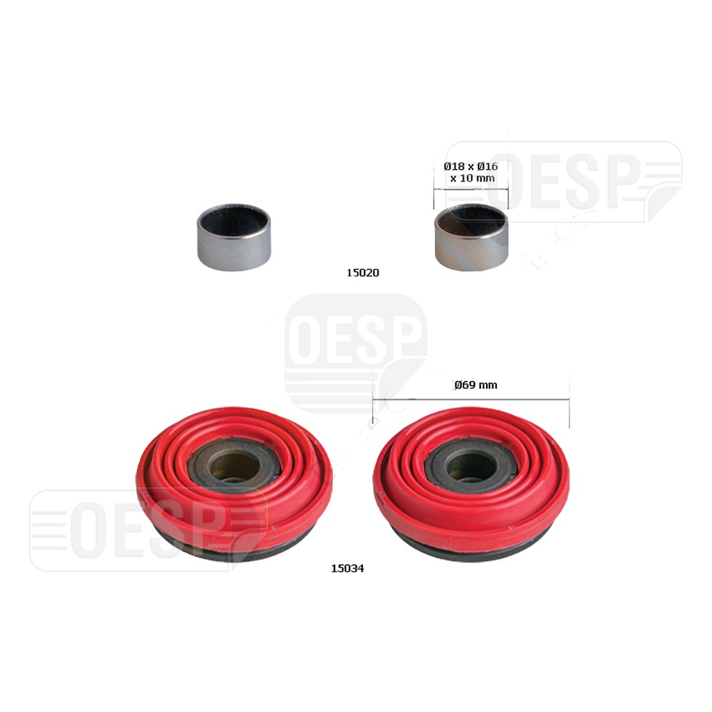 CALIPER PISTON TAPPET MP2