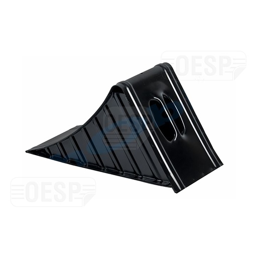 [8950009] WIEL CHOCK 160 MM/DIN76051 NG53 KUNSTSTOF BLACK