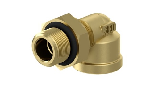 [WAB_8938908600] ANGLE FITTING MET NUT