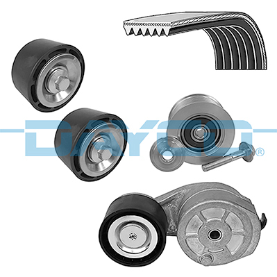 [DAY_KPV113HD] V-RIBBED BELT KIT SCANIA