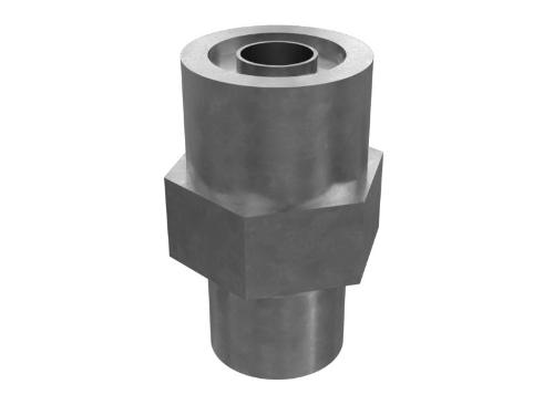 [CTP_6V8636] 19.05mm Hexagonal Hydraulic Straight Adapter