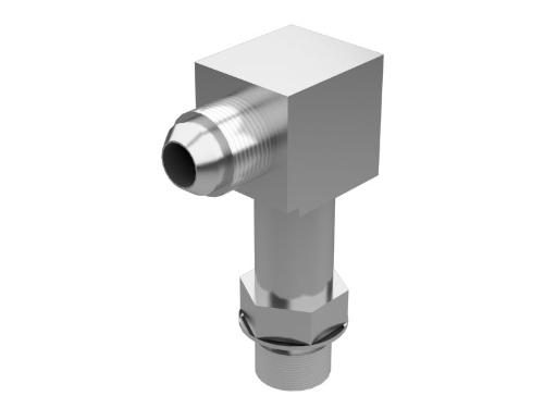 [CTP_2P7214] FLUID CARRYING 90 DEGREE ACIER ELBOW ADAPTER