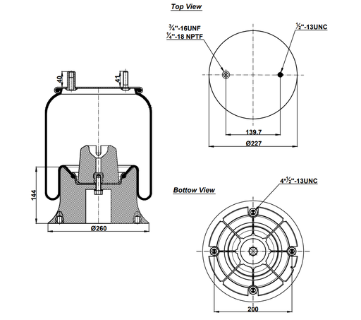 [9233217.05.P/2] 924156-05 CPP Air Spring Plastic Piston