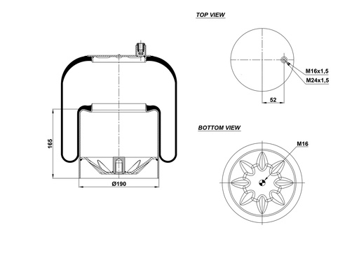 [9233235.04/2] 924390-04 C Air Spring Steel Piston